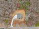 Aerial view of house showcasing private location surrounded by lush forest at 426 Ayers Rd, Bowdon, GA 30108