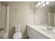 Bathroom with a tub and white vanity at 3863 Meeting St, Duluth, GA 30096