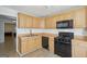 Eat-in kitchen with ample cabinet space and modern appliances at 3863 Meeting St, Duluth, GA 30096