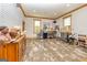 Studio space features large windows, counters and hardwood floors at 242 Kirkley Rd, Tyrone, GA 30290