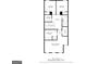 Second floor plan featuring bedrooms, laundry, and a primary suite with a walk-in closet at 11521 Kimberly Way # 5, Hampton, GA 30228