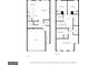 Detailed floor plan showcasing the layout of the home, including the living room, kitchen, bedrooms, and bathrooms at 11521 Kimberly Way # 5, Hampton, GA 30228