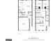 Floor plans for both floors of the residence are displayed in this image at 11517 Kimberly Way # 3, Hampton, GA 30228