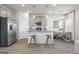 Bright eat-in kitchen features stainless appliances, granite countertops, and breakfast bar at 11517 Kimberly Way # 3, Hampton, GA 30228