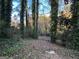 Landscaped backyard with large trees and plenty of space at 7472 Woods Ct, Lithonia, GA 30058