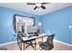 Bedroom with desk, computer, and window with natural light at 2744 Amber Springs Way, Buford, GA 30519