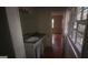 Bathroom featuring a single sink vanity and natural light from a window at 3603 Manhattan Dr, Decatur, GA 30034