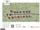Bethelview Manor site plan showcasing lot sizes and availability in a wooded community at 3920 Clifton Hill Ct, Cumming, GA 30040