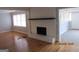 Brick fireplace in spacious living room at 423 Center Sw Cir, Conyers, GA 30094
