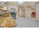 Kitchen with granite countertops, stainless steel appliances and hardwood floors at 2436 Green Hollow Ct, Conyers, GA 30012