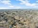 Wide aerial view of neighborhood and distant mountains at 2160 Robin Hood Trl, Cumming, GA 30040