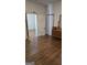 Bedroom with hardwood floors and neutral paint at 1839 Lakewood Se Ave, Atlanta, GA 30315