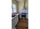 Kitchen featuring stainless steel appliances, subway tile backsplash, and butcher block countertops at 1839 Lakewood Se Ave, Atlanta, GA 30315