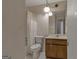 Bathroom featuring a shower with a tub, toilet and vanity at 2145 Sandgate Cir, South Fulton, GA 30349