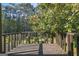 Wooden deck overlooking wooded area at 2145 Sandgate Cir, South Fulton, GA 30349