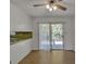 Dining area with a sliding glass door at 2145 Sandgate Cir, South Fulton, GA 30349