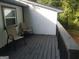 Back deck with railing at 3248 Brisbane Way, Lithonia, GA 30038