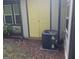 Exterior of a home featuring an HVAC unit and exterior door at 3248 Brisbane Way, Lithonia, GA 30038