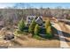 Aerial view of house and surrounding area at 811 Somersby Dr, Dallas, GA 30157