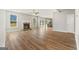 Spacious living room with hardwood floors, fireplace, and lots of natural light at 172 Austin Dr, Mcdonough, GA 30252