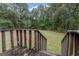 Spacious backyard with lush greenery and wooded area at 184 Elm St, Covington, GA 30014