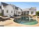 Luxury pool and expansive patio perfect for entertaining at 415 Burbury Close, Fayetteville, GA 30215