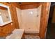 Small bathroom with shower/tub combo and vanity at 12178 Brown Bridge Rd, Covington, GA 30016