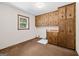 Laundry room with wood cabinets and ample storage space at 80 Country Roads Dr, Stockbridge, GA 30281