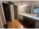 Bathroom with double vanity and separate toilet at 4768 Redbranch Rd, Decatur, GA 30035