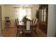 Formal dining room with a wood table and hutch at 4768 Redbranch Rd, Decatur, GA 30035