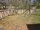 Large fenced backyard provides a secure and private outdoor area for recreation at 1551 Ferno Nw Dr, Atlanta, GA 30318