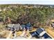 Aerial view of a residential neighborhood with houses and trees at 845 Hillandale Ln, Lithonia, GA 30058