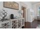 Well-lit breakfast nook with a coffee bar and stylish storage cabinet at 3115 Pennington Sw St, Covington, GA 30014