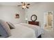 Main bedroom with en-suite bathroom access at 801 Carnegie Ct, Locust Grove, GA 30248