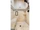 Large walk-in shower with tiled walls, a built-in seat, and a rain shower head at 180 Wesley Forest Dr, Fayetteville, GA 30214