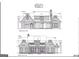 Detailed house plans showing front and rear elevations at 0 Pinegate Way, Sharpsburg, GA 30277