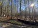 Wooded lot with erosion control and real estate sign at 0 Pinegate Way, Sharpsburg, GA 30277