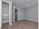 Spacious finished basement bedroom with ample closet space and LVP flooring at 3443 Pinemont Dr, Douglasville, GA 30135