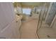 Elegant bathroom with a large soaking tub and walk-in shower at 3443 Pinemont Dr, Douglasville, GA 30135