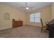 Comfortable bedroom with a dresser, ceiling fan and neutral decor at 3443 Pinemont Dr, Douglasville, GA 30135