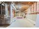Unfinished basement area with HVAC unit and exposed ductwork at 180 Rock Hill Dr, Fayetteville, GA 30215