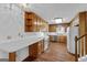 Kitchen with oak cabinets, white countertops, and stainless steel appliances at 234 Hampton Shores Dr, Hampton, GA 30228