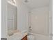 Clean bathroom with tub and shower combination at 360 Kaleb C, Mcdonough, GA 30252