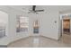 Bright dining area with tile floors and access to backyard at 360 Kaleb C, Mcdonough, GA 30252