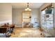 Spacious dining area featuring hardwood floors and a large window at 1638 River Trc, Auburn, GA 30011