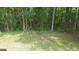 Peaceful wooded area with a park bench at 2477 Briar Valley Way, Dacula, GA 30019