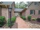 Brick walkway leading to the house entrance at 107 Rolling Green, Peachtree City, GA 30269