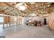 Spacious unfinished basement framed, with insulation, awaiting your personal design and finishing touches at 418 Branch Forest Way, Stockbridge, GA 30281