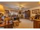 Bonus room with wooden furniture and western-themed decor at 236 Augusta Walk, Canton, GA 30114