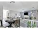 Bright dining area with a round table and view of the living room at 123 Courtneys Ln, Fayetteville, GA 30215